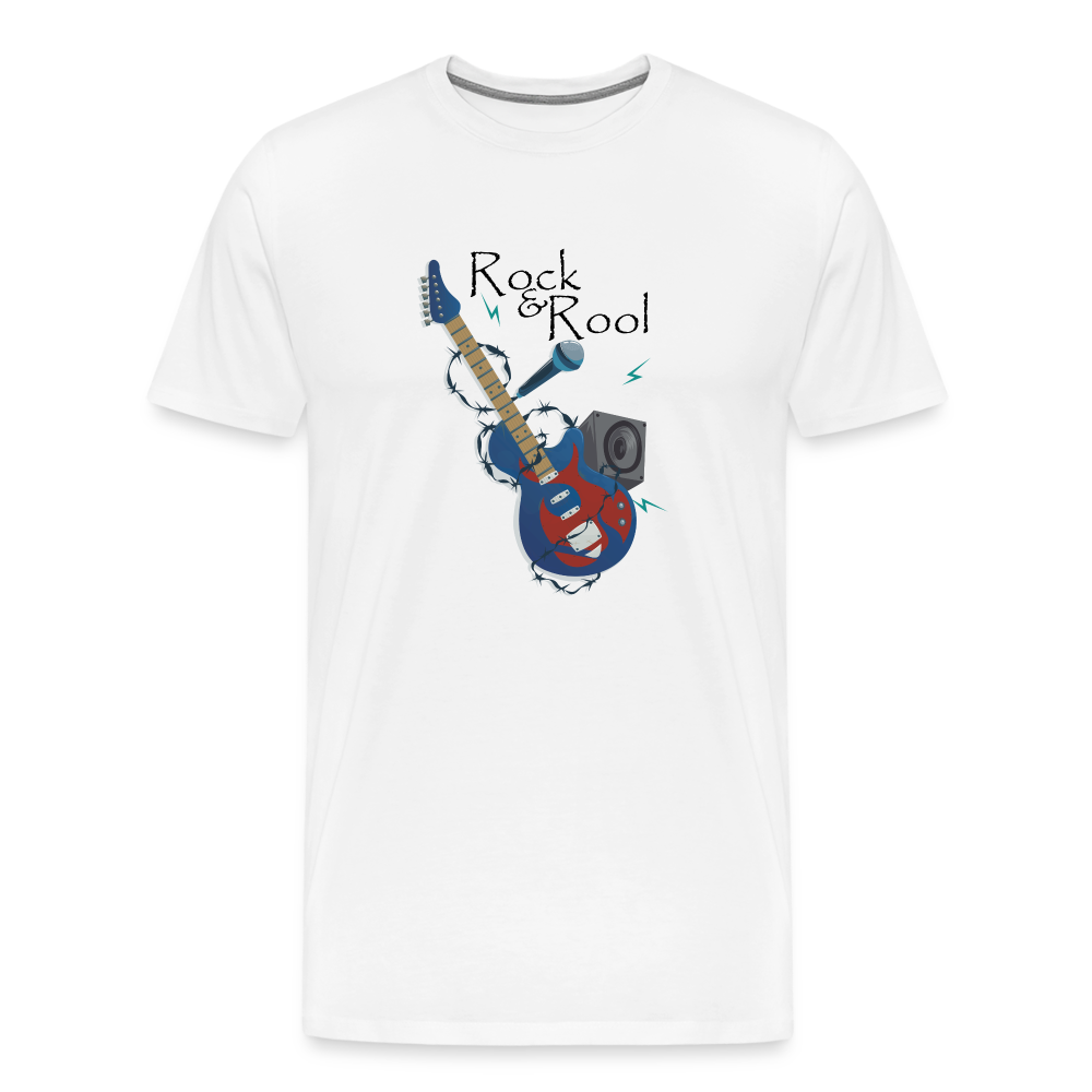 Rock & Roll 56 Premium T-Shirt Herren - Weiß