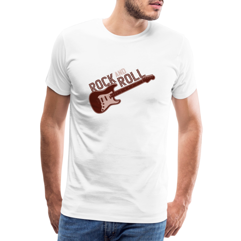 Rock & Roll 57 Premium T-Shirt Herren - Weiß