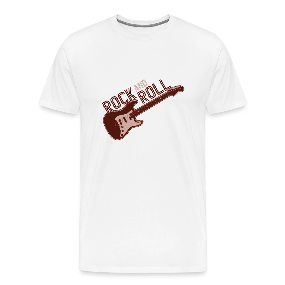 Rock & Roll 57 Premium T-Shirt Herren - Weiß