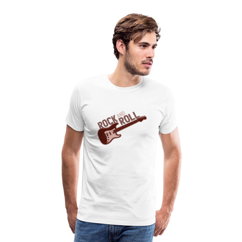 Rock & Roll 57 Premium T-Shirt Herren - Weiß