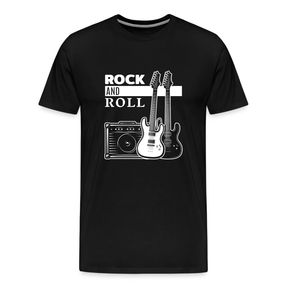 Rock & Roll 58 Premium T-Shirt Herren - Schwarz