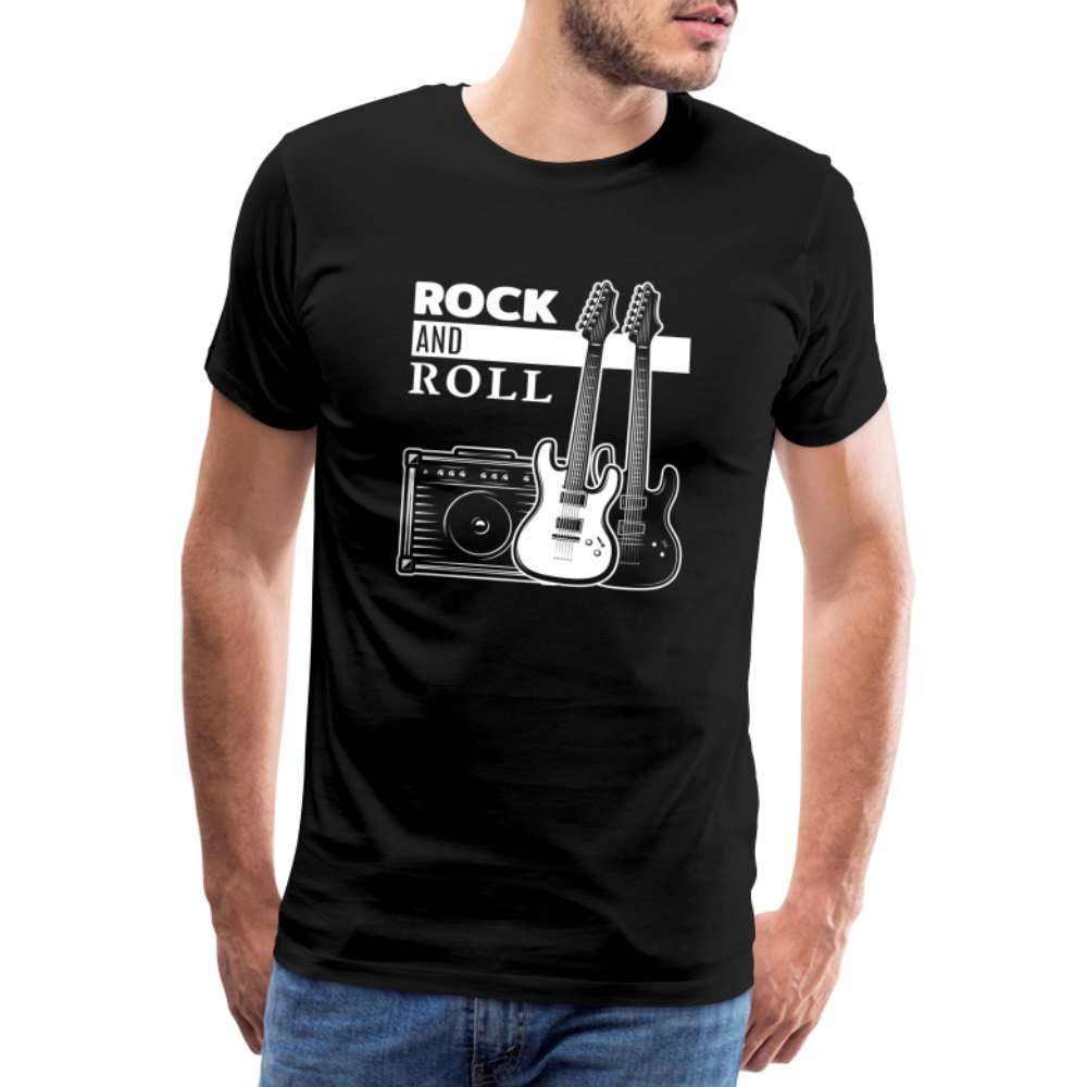 Rock & Roll 58 Premium T-Shirt Herren - Schwarz