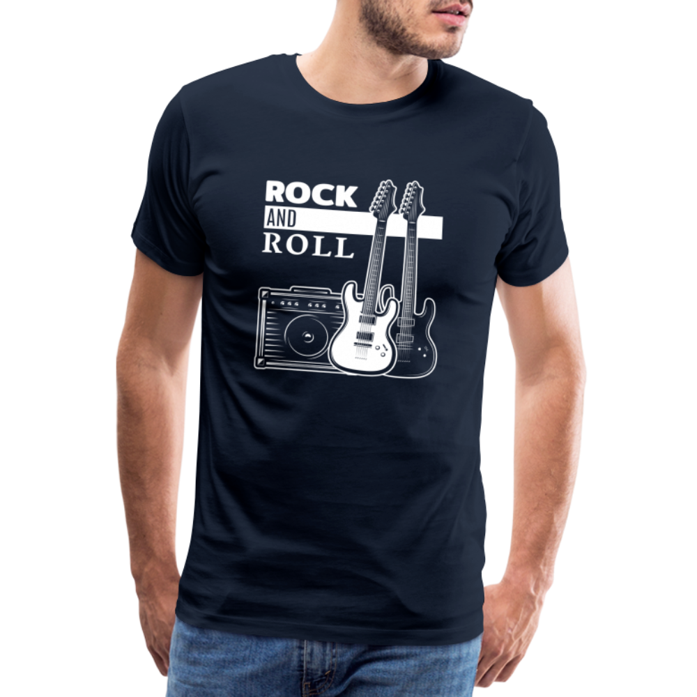 Rock & Roll 58 Premium T-Shirt Herren - Navy