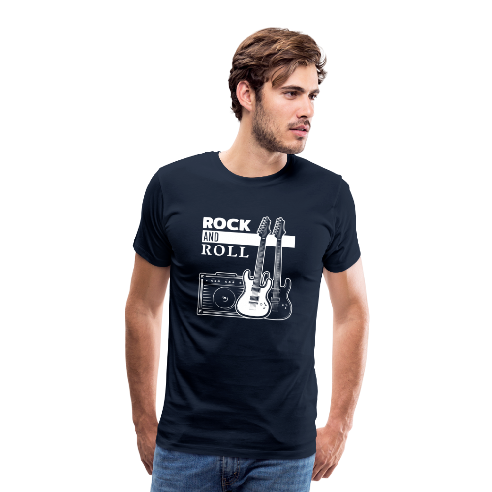 Rock & Roll 58 Premium T-Shirt Herren - Navy
