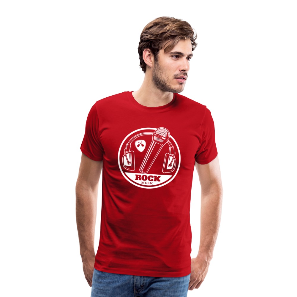 Rock & Roll 59 Premium T-Shirt Herren - Rot