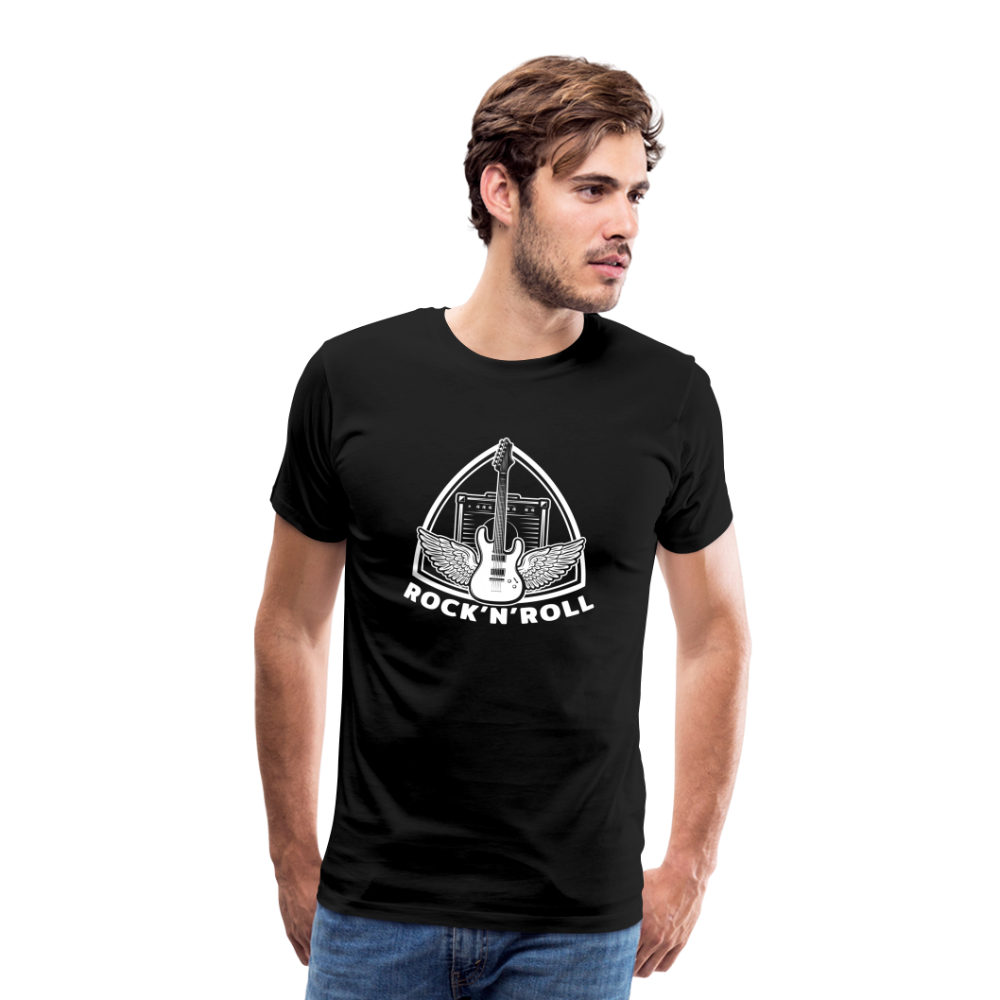 Rock & Roll 60 Premium T-Shirt Herren - Schwarz