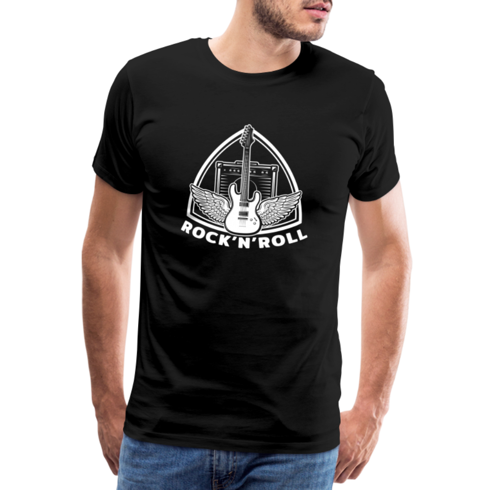 Rock & Roll 60 Premium T-Shirt Herren - Schwarz