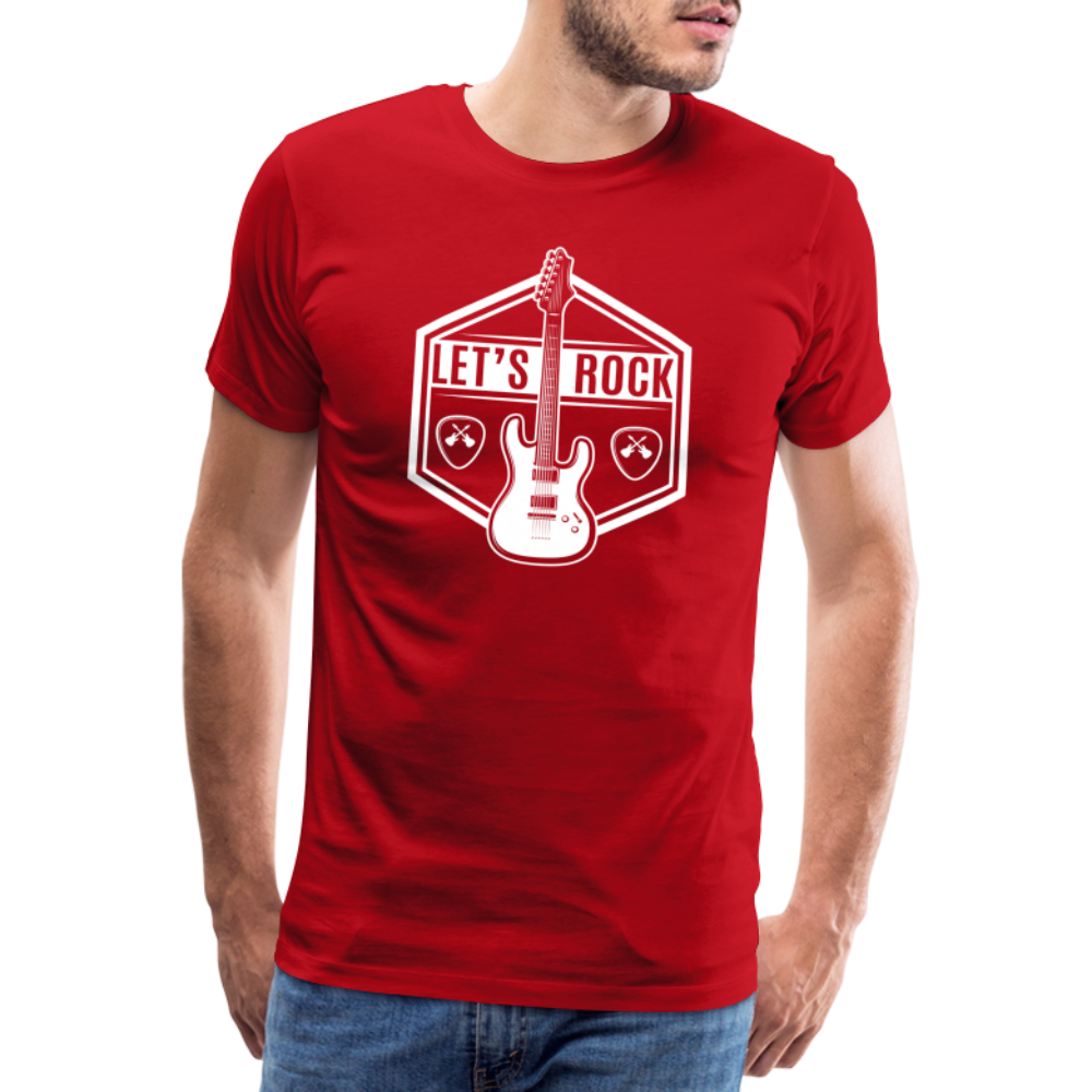Rock & Roll 61 Premium T-Shirt Herren - Rot