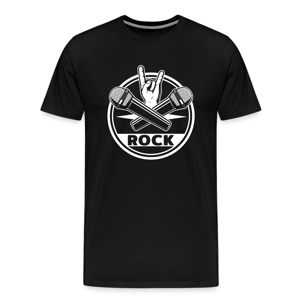 Rock & Roll 66 Premium T-Shirt Herren - Schwarz