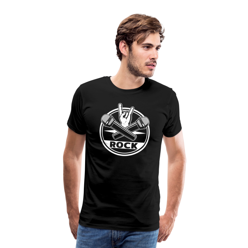 Rock & Roll 66 Premium T-Shirt Herren - Schwarz